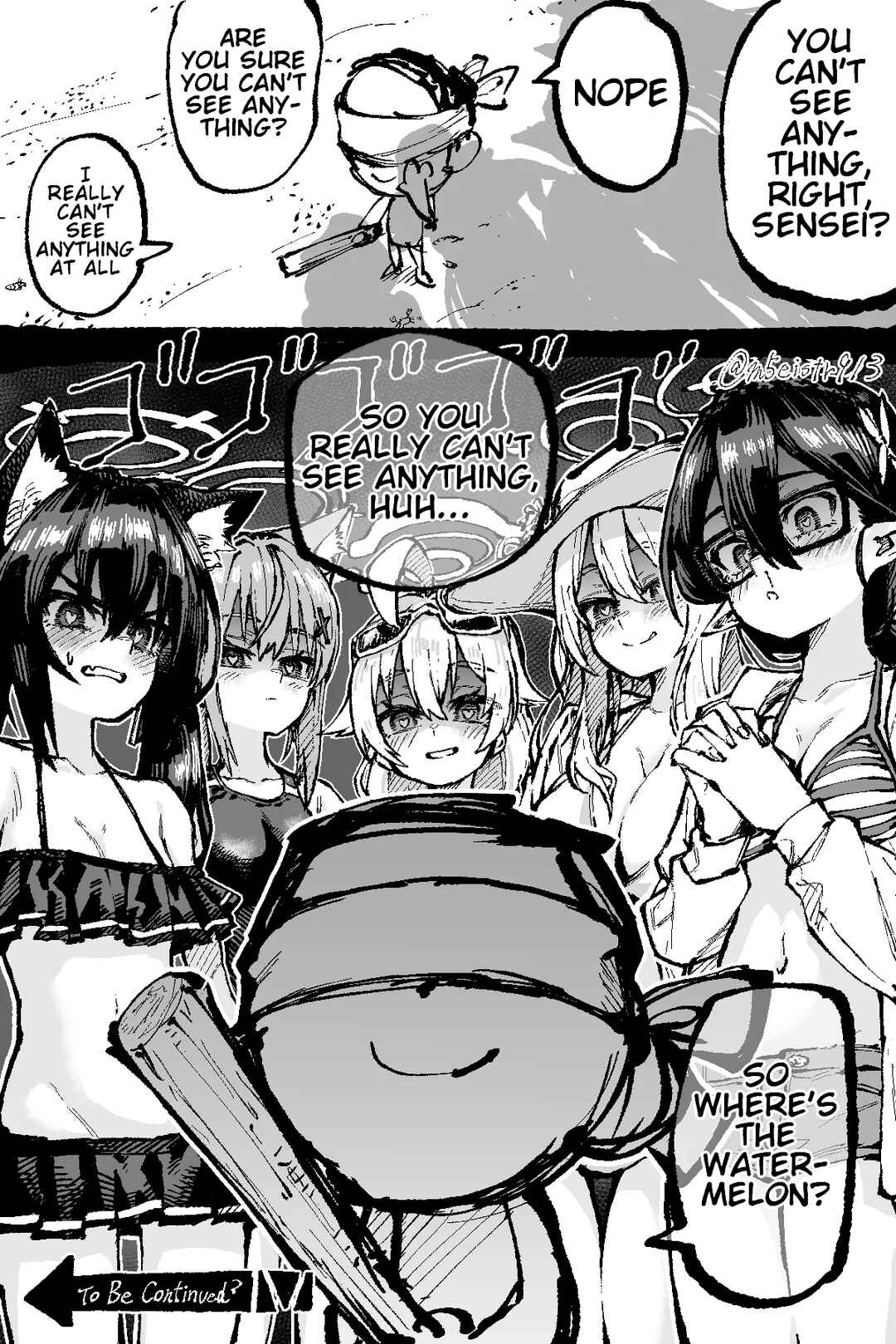 Page 2 Chapter 25 Blue Archive - JAZZs Twitter Content (Doujinshi)