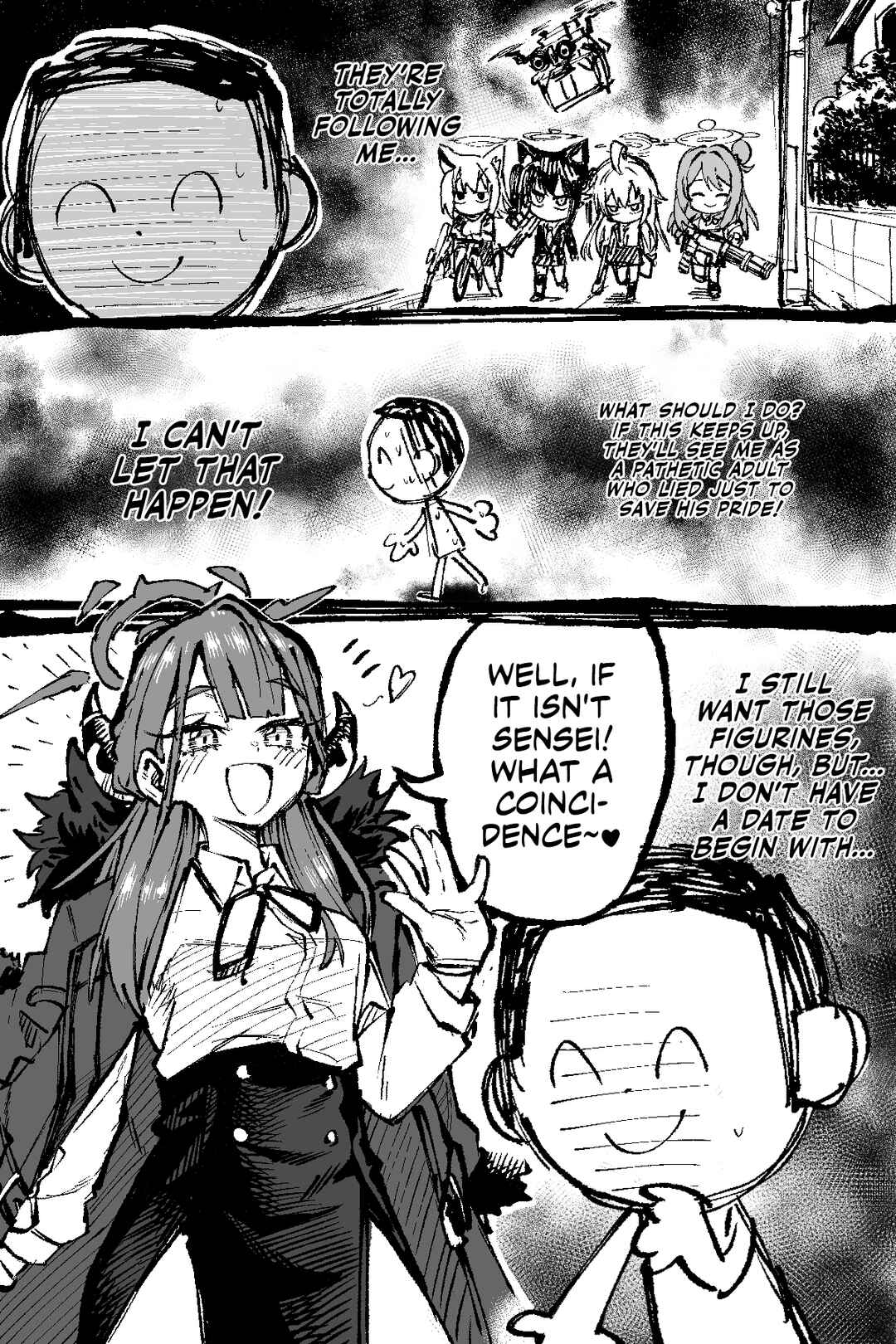 Page 1 Chapter 7 Blue Archive - JAZZs Twitter Content (Doujinshi)