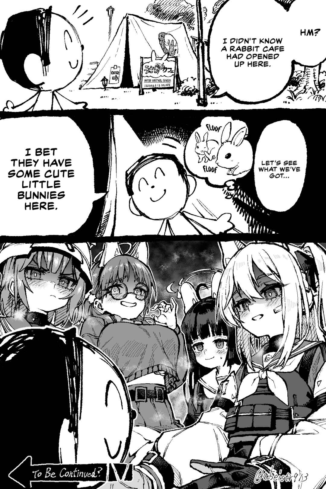Page 1 Chapter 39 Blue Archive - JAZZs Twitter Content (Doujinshi)