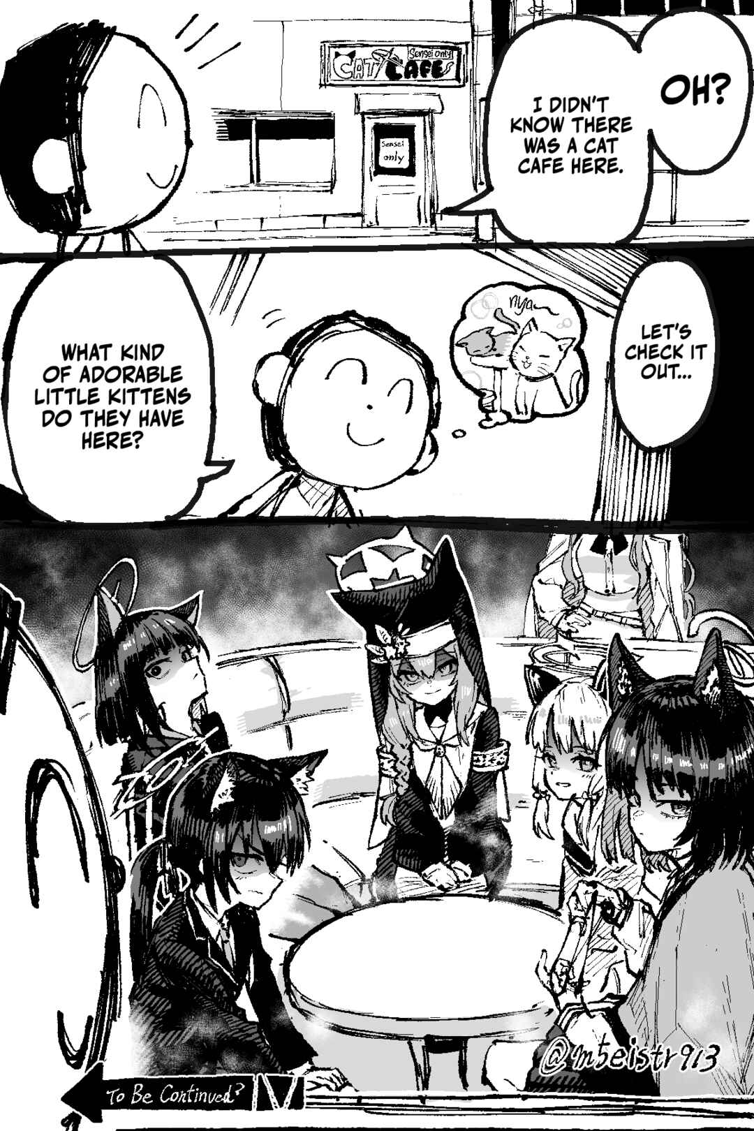 Page 1 Chapter 34 Blue Archive - JAZZs Twitter Content (Doujinshi)