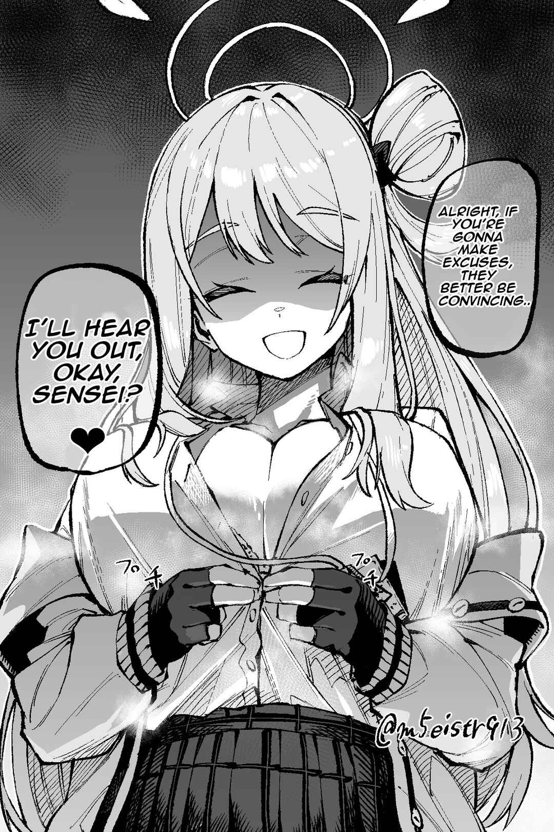 Page 1 Chapter 63 Blue Archive - JAZZs Twitter Content (Doujinshi)