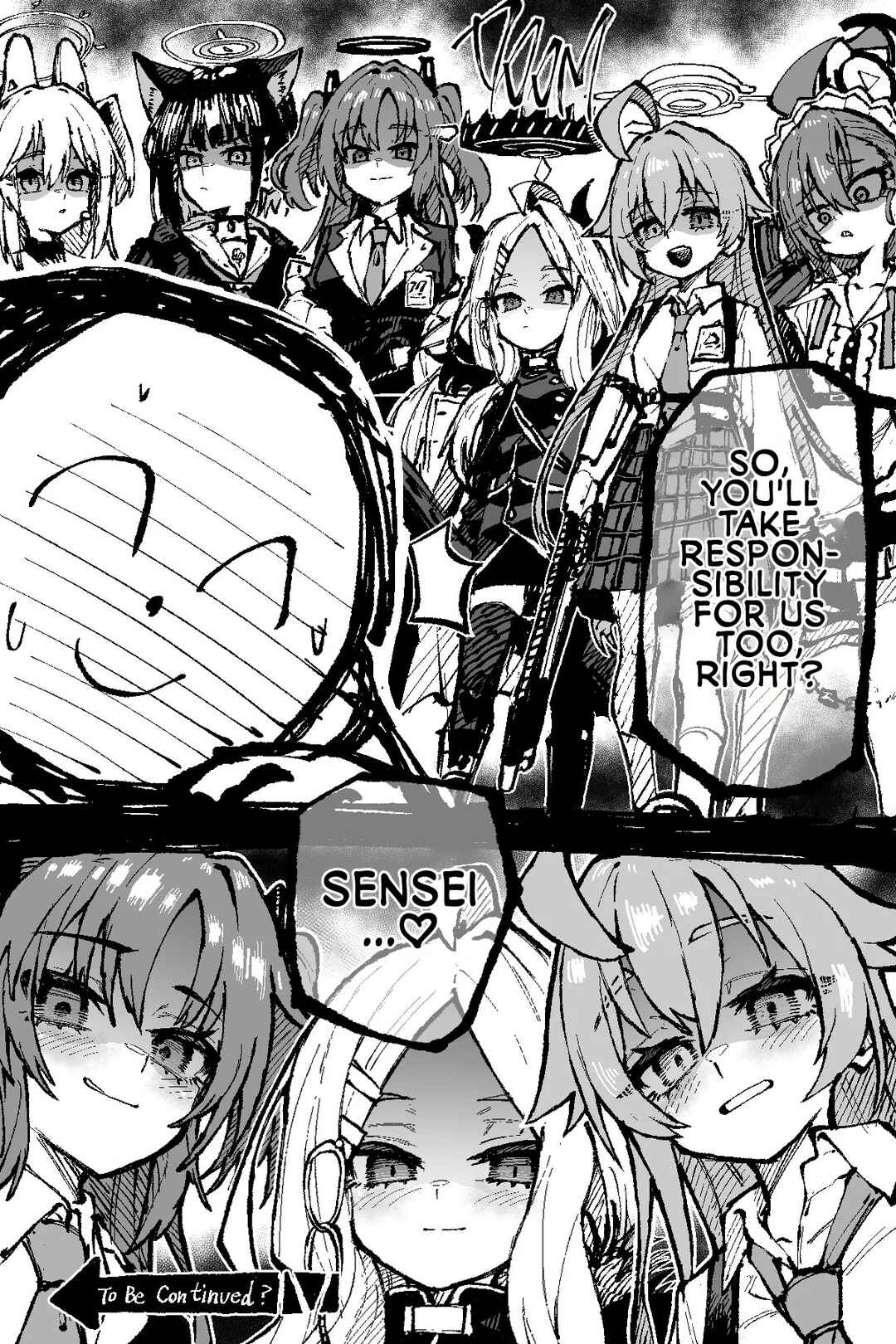 Page 3 Chapter 18 Blue Archive - JAZZs Twitter Content (Doujinshi)