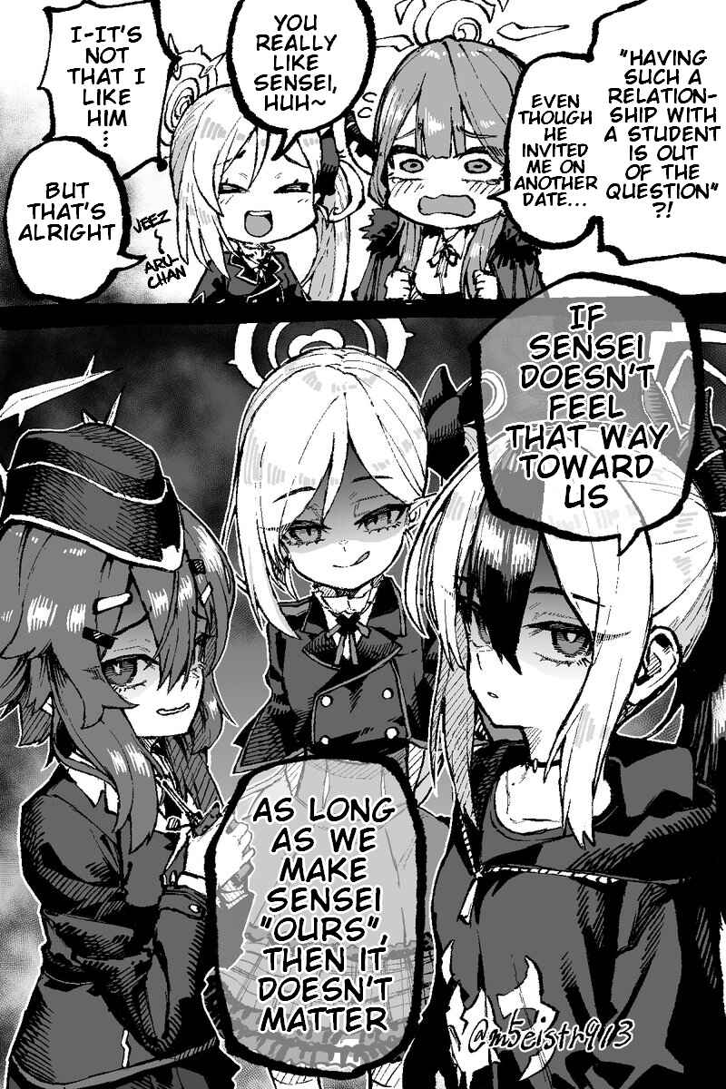 Page 1 Chapter 27 Blue Archive - JAZZs Twitter Content (Doujinshi)