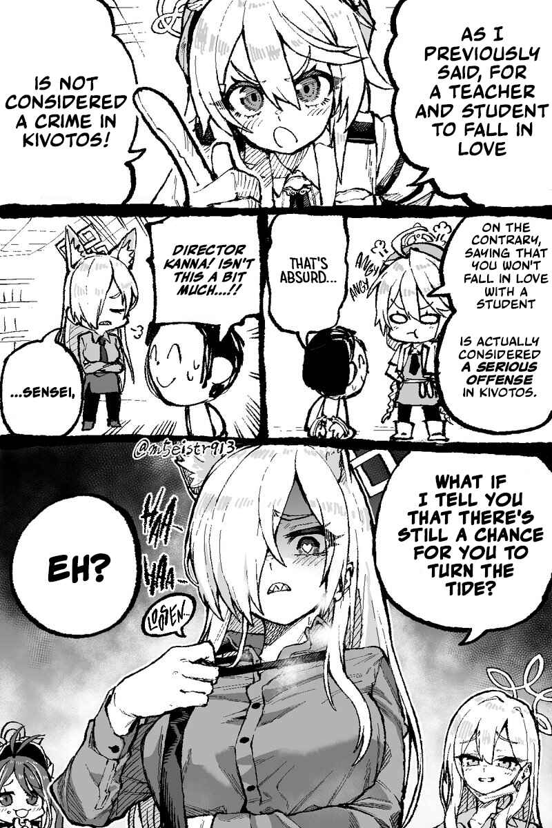 Page 1 Chapter 32 Blue Archive - JAZZs Twitter Content (Doujinshi)