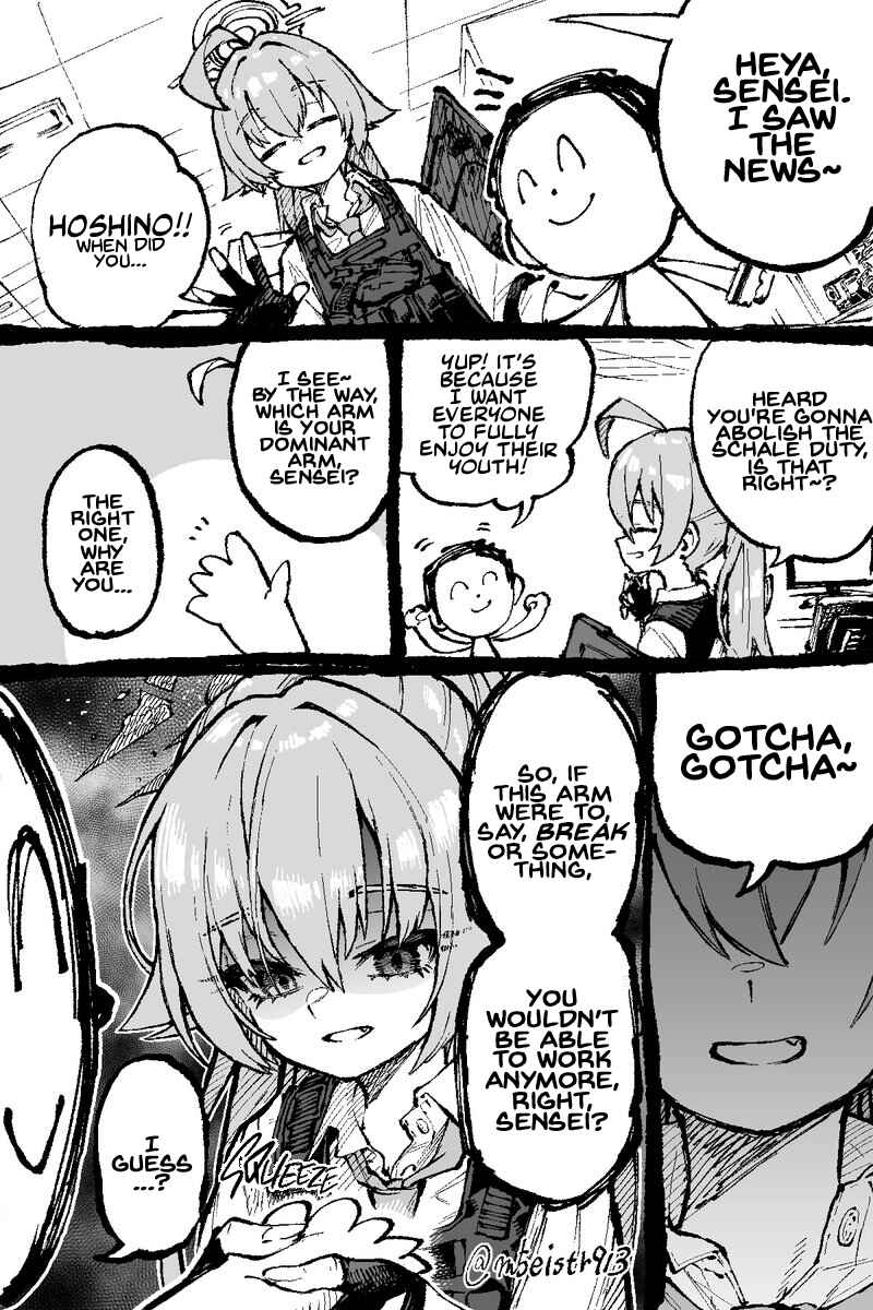 Page 1 Chapter 46 Blue Archive - JAZZs Twitter Content (Doujinshi)