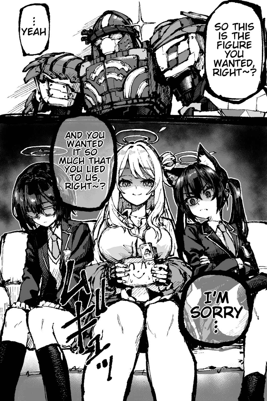 Page 1 Chapter 23 Blue Archive - JAZZs Twitter Content (Doujinshi)
