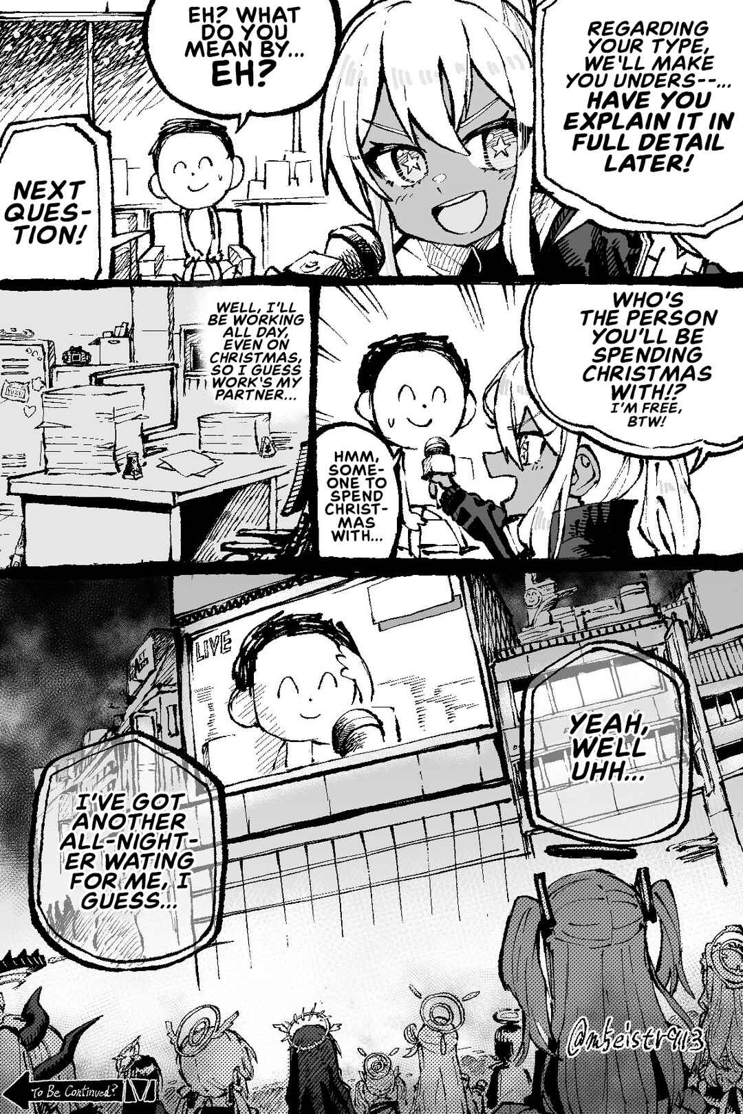Page 1 Chapter 50 Blue Archive - JAZZs Twitter Content (Doujinshi)