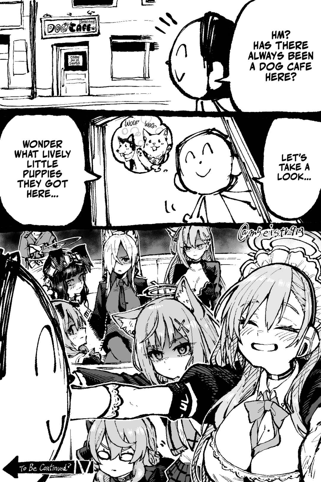 Page 1 Chapter 36 Blue Archive - JAZZs Twitter Content (Doujinshi)