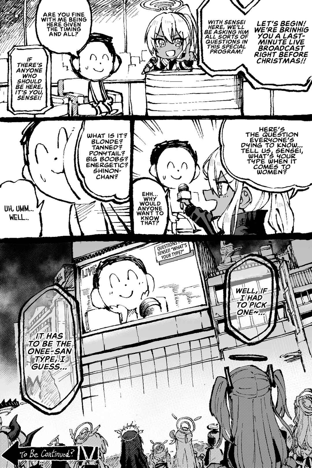 Page 1 Chapter 49 Blue Archive - JAZZs Twitter Content (Doujinshi)