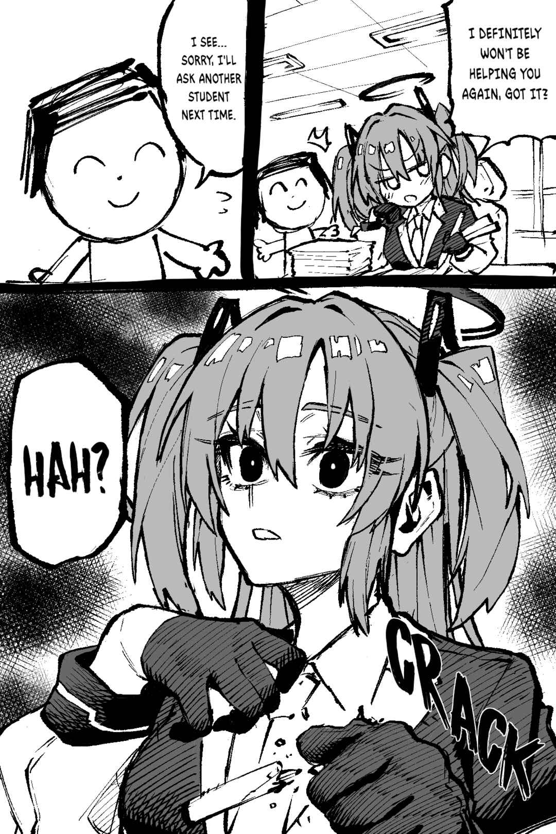 Page 1 Chapter 1 Blue Archive - JAZZs Twitter Content (Doujinshi)