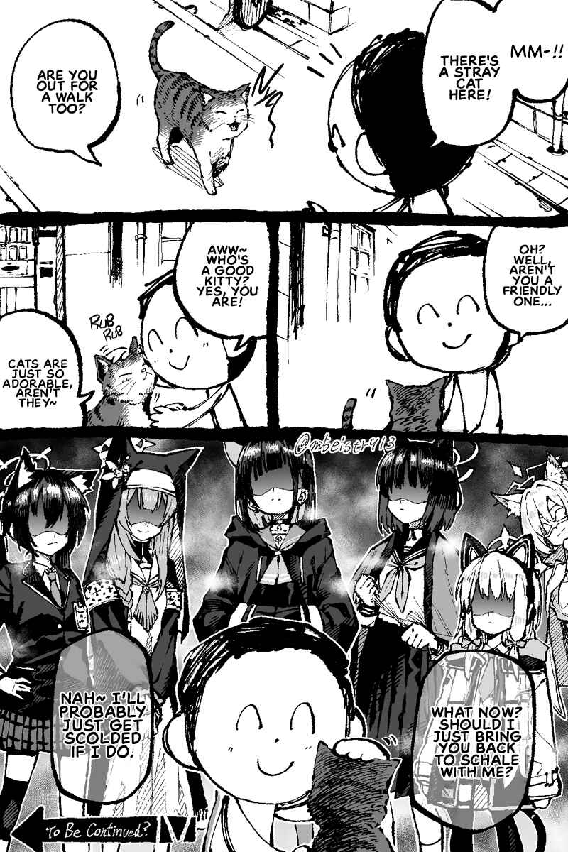 Page 1 Chapter 48 Blue Archive - JAZZs Twitter Content (Doujinshi)