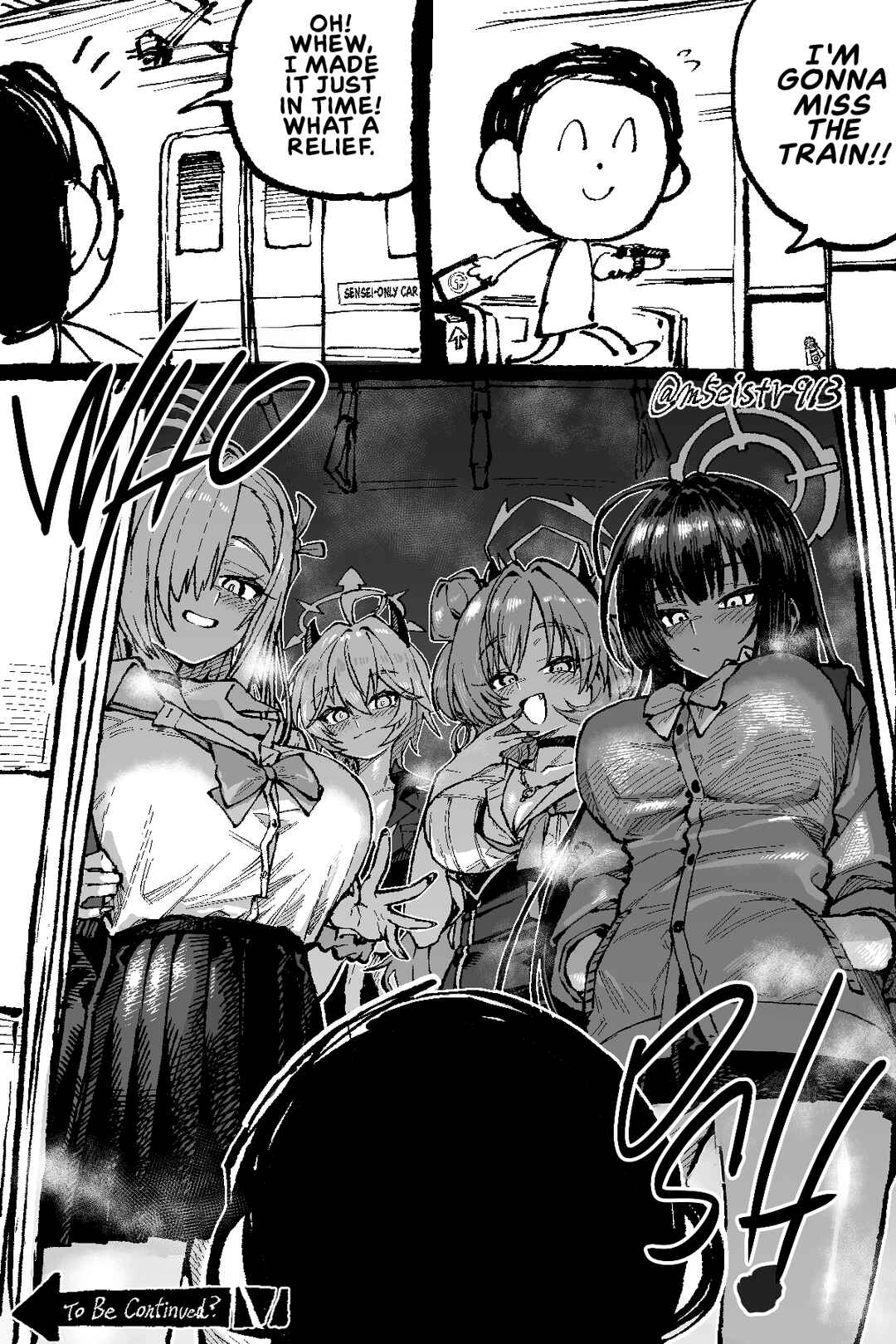 Page 1 Chapter 53 Blue Archive - JAZZs Twitter Content (Doujinshi)