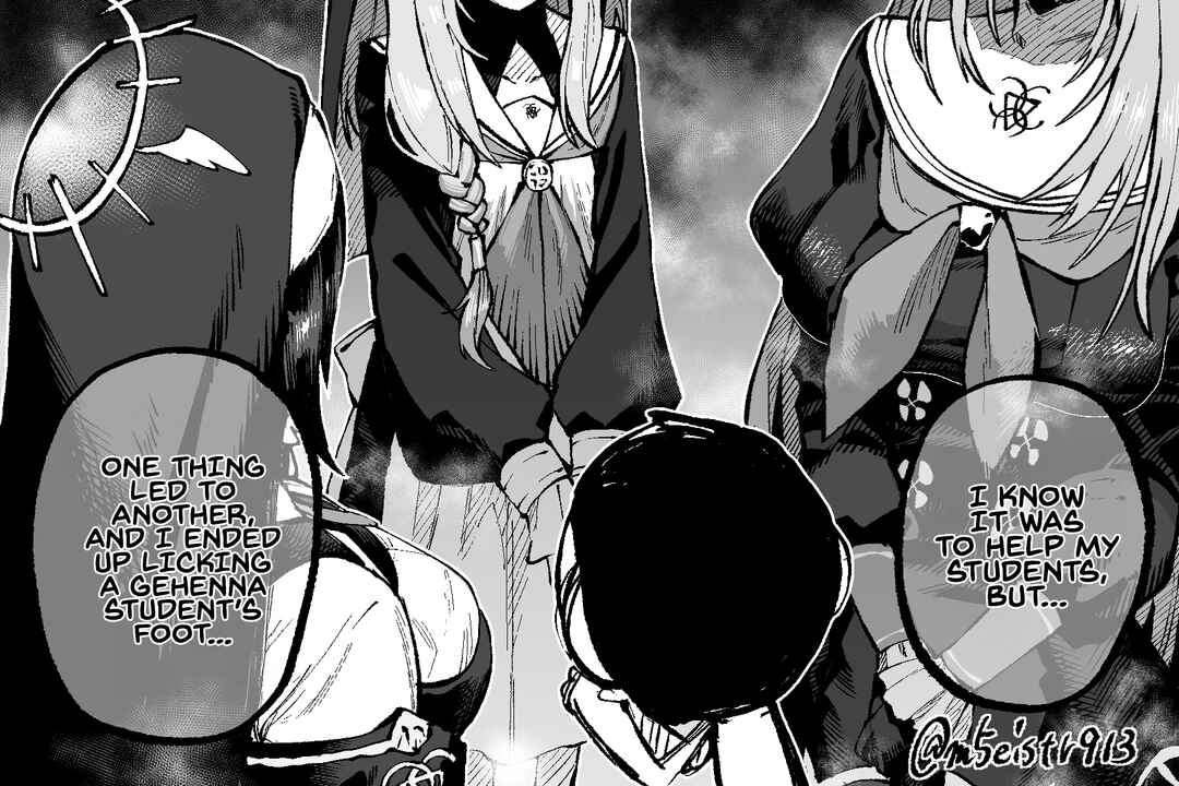Page 1 Chapter 59 Blue Archive - JAZZs Twitter Content (Doujinshi)
