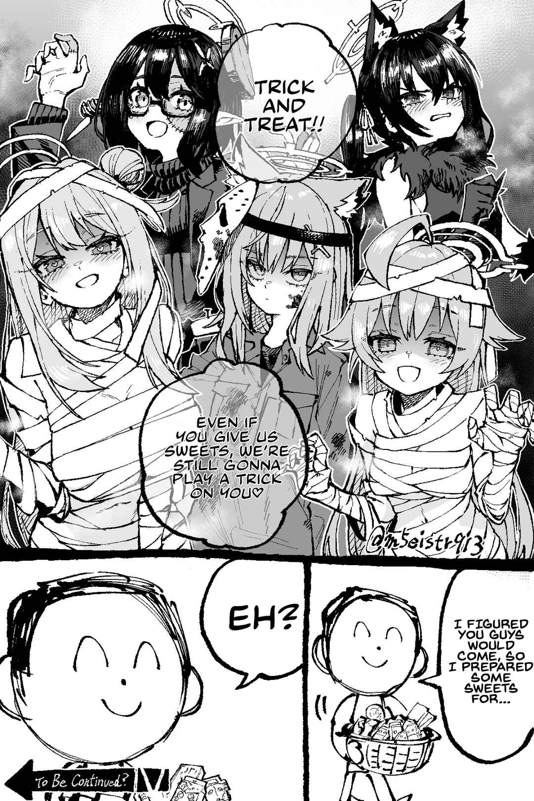 Page 1 Chapter 44 Blue Archive - JAZZs Twitter Content (Doujinshi)