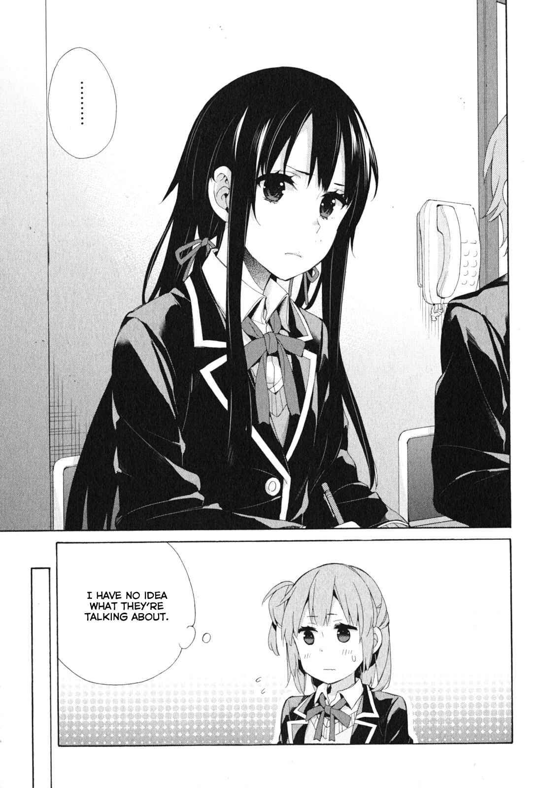 Page 21 Chapter 41 Yahari Ore no Seishun Love Come wa Machigatteiru.: Monologue