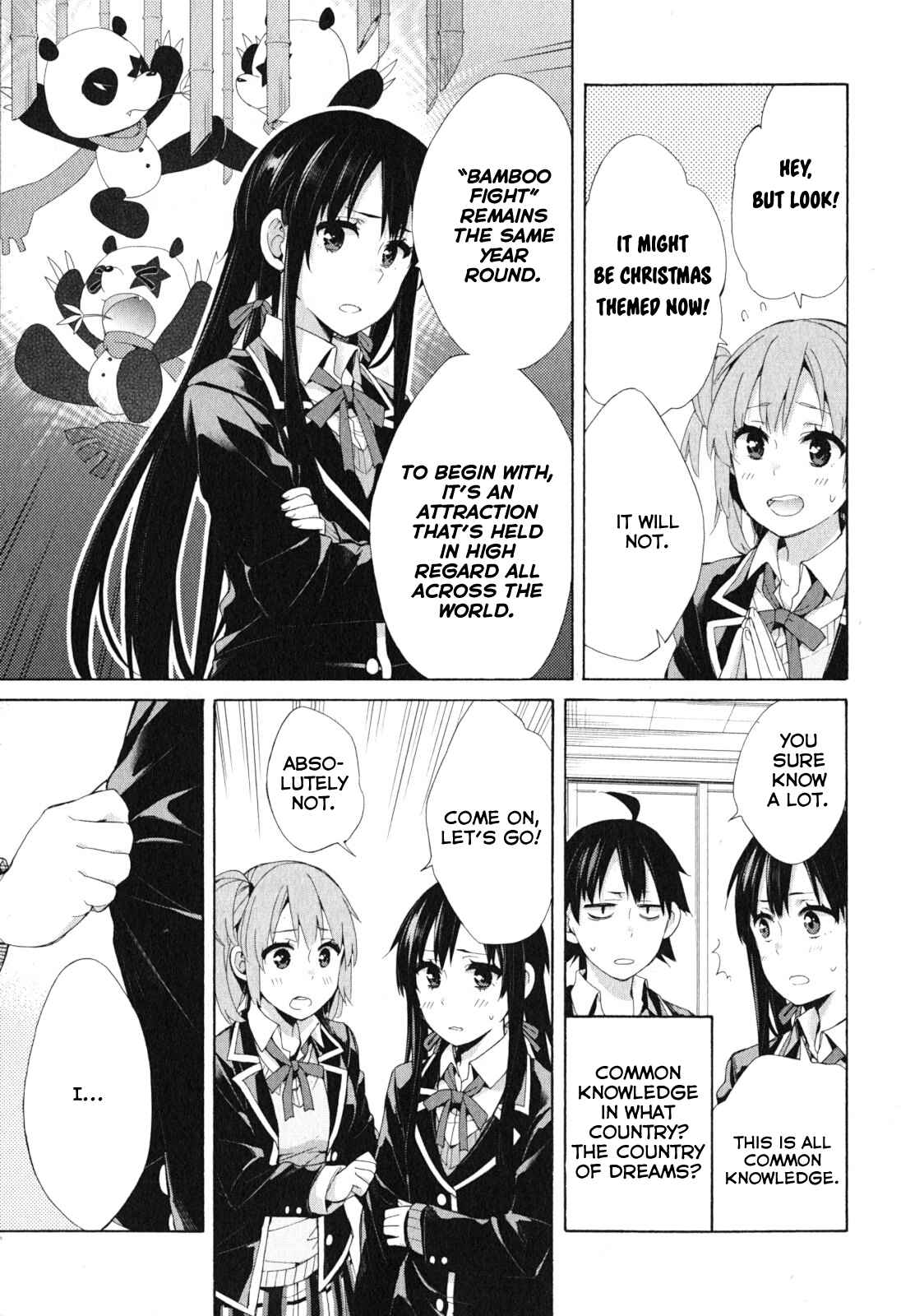 Page 29 Chapter 41 Yahari Ore no Seishun Love Come wa Machigatteiru.: Monologue