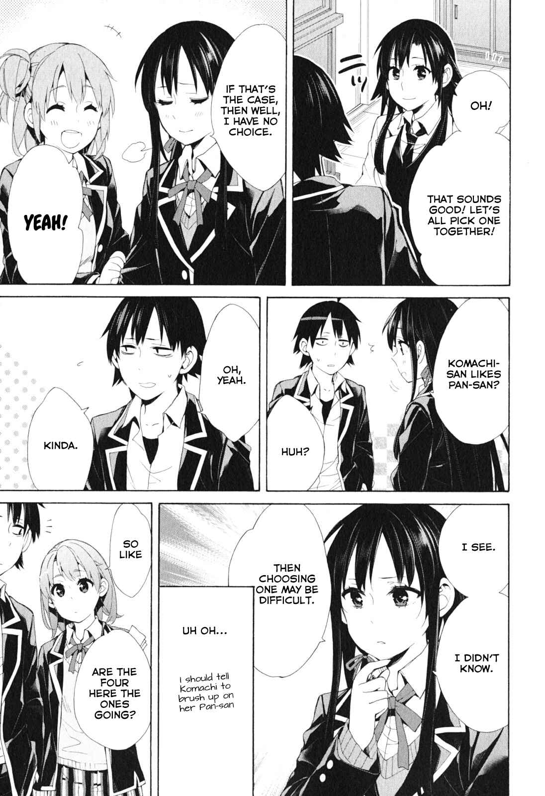 Page 31 Chapter 41 Yahari Ore no Seishun Love Come wa Machigatteiru.: Monologue