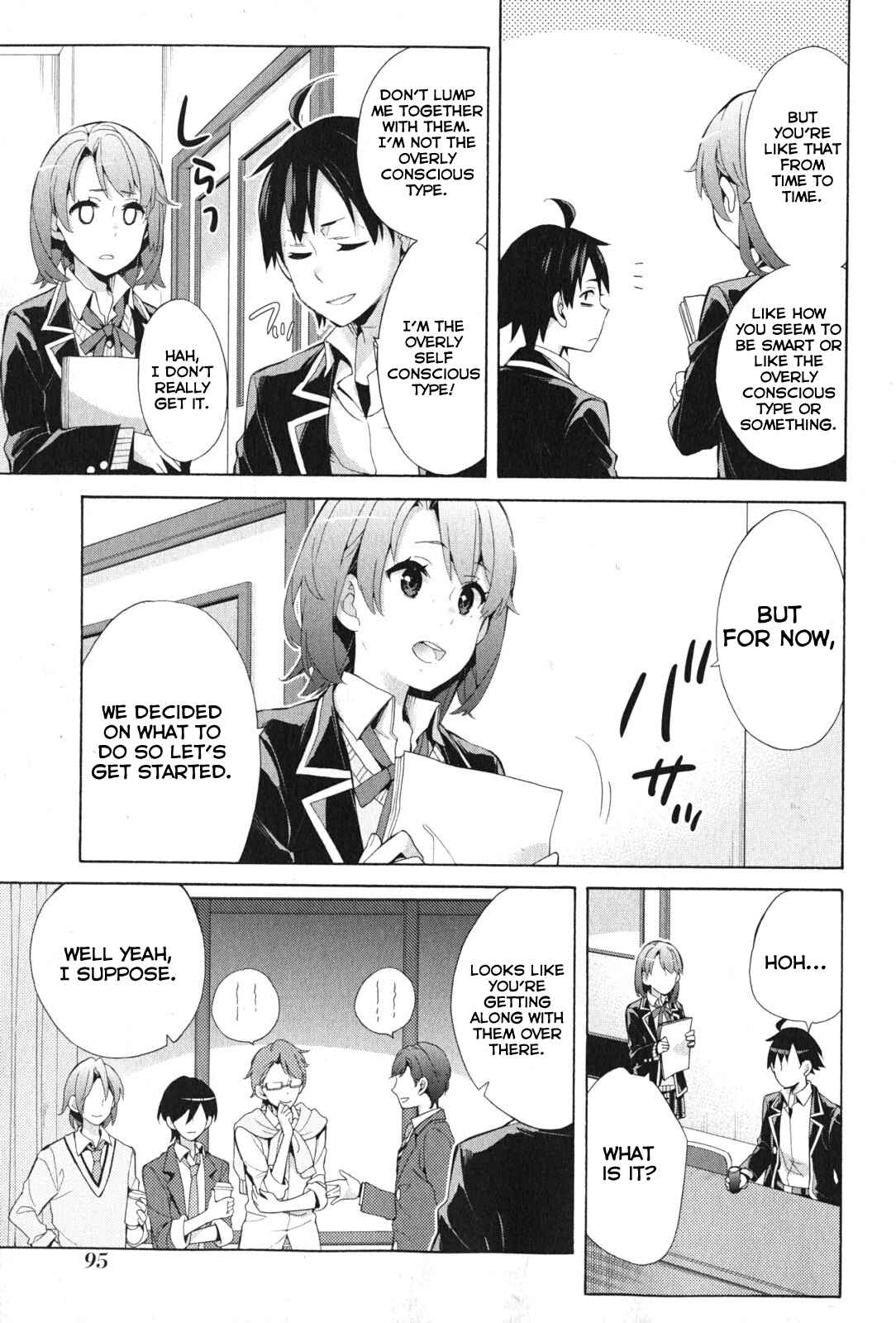 Page 11 Chapter 36 Yahari Ore no Seishun Love Come wa Machigatteiru.: Monologue