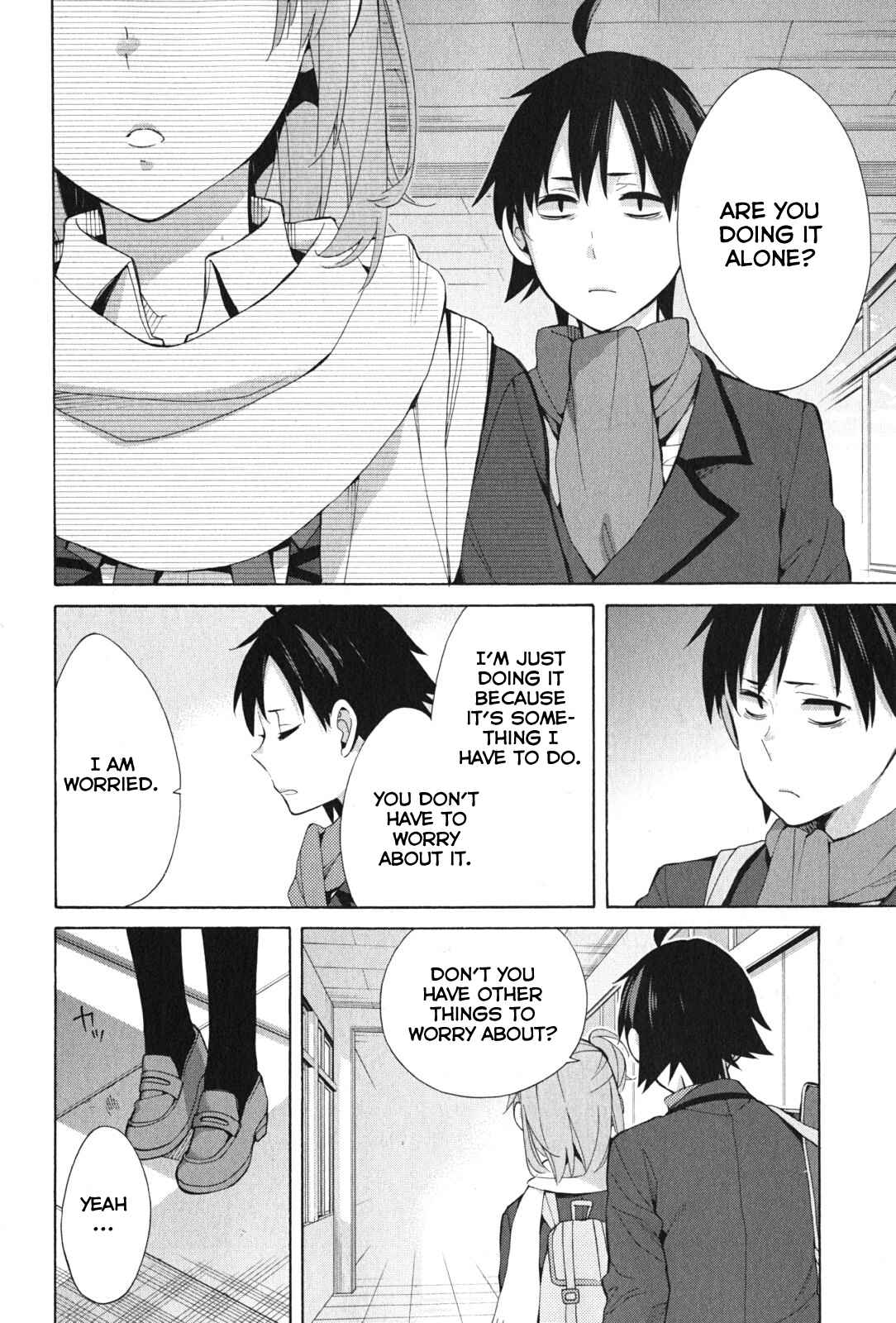 Page 40 Chapter 36 Yahari Ore no Seishun Love Come wa Machigatteiru.: Monologue