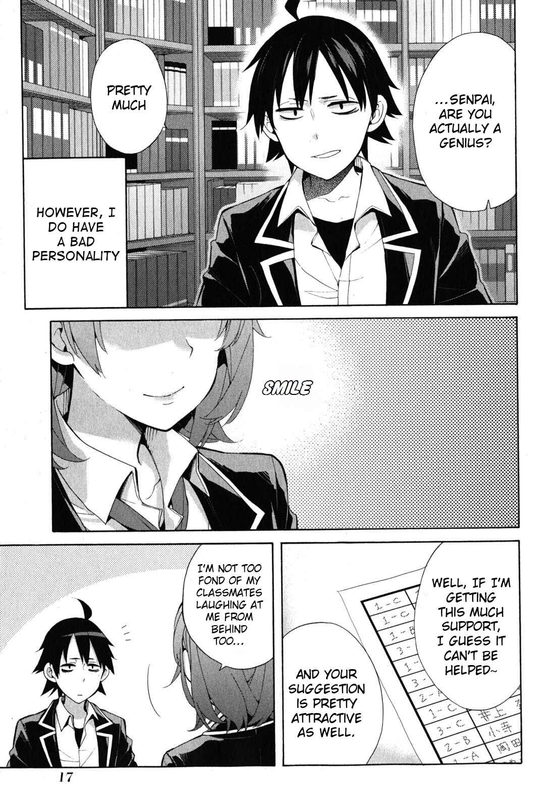 Page 20 Chapter 34 Yahari Ore no Seishun Love Come wa Machigatteiru.: Monologue