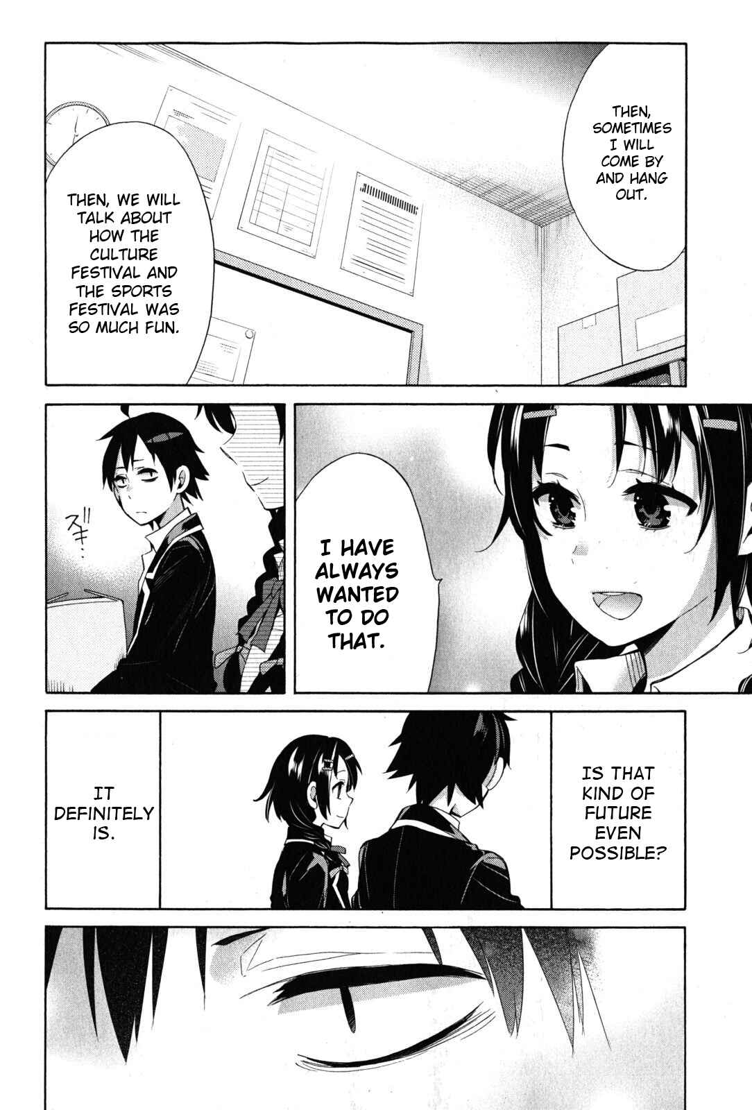 Page 45 Chapter 34 Yahari Ore no Seishun Love Come wa Machigatteiru.: Monologue