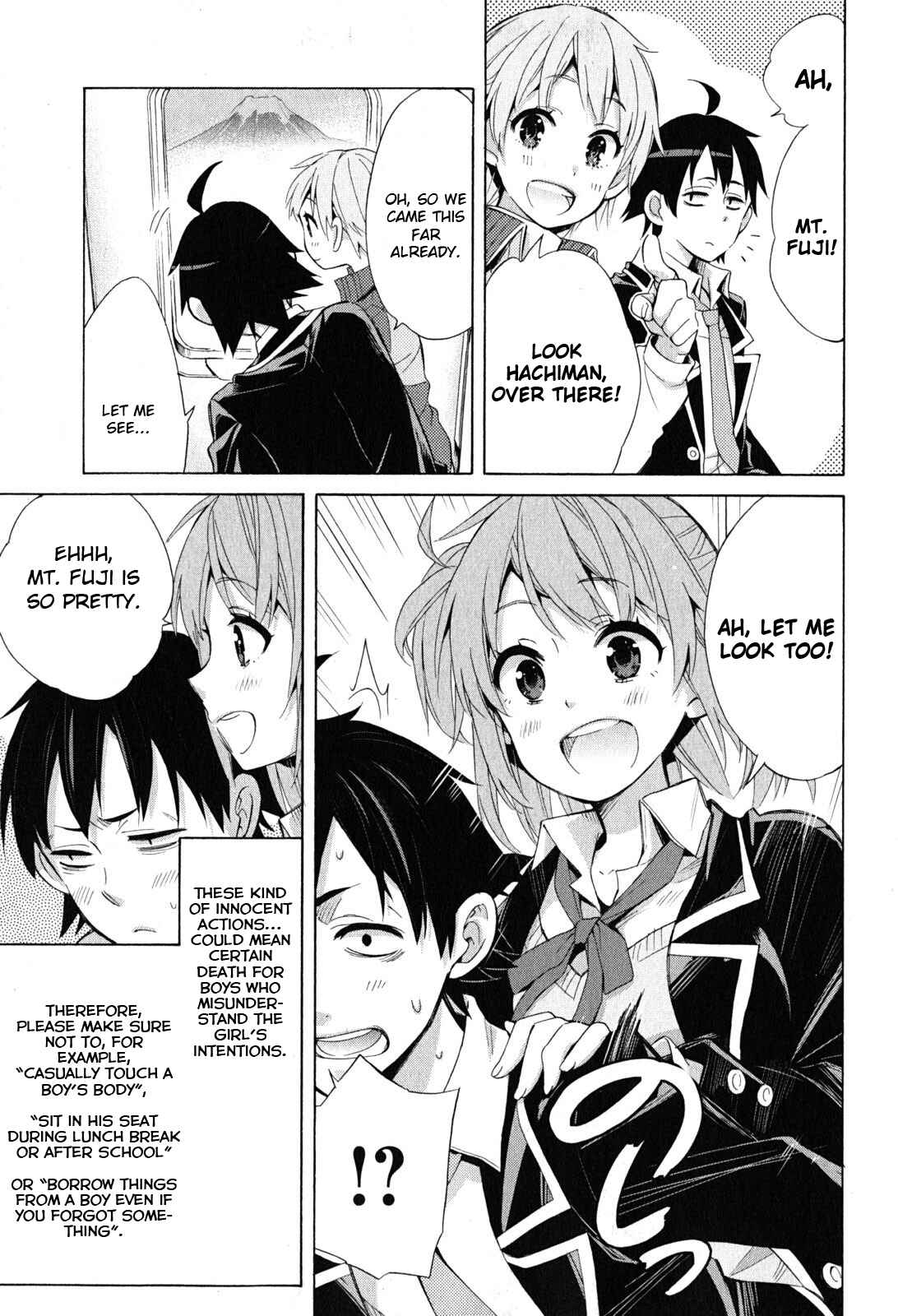 Page 37 Chapter 27 Yahari Ore no Seishun Love Come wa Machigatteiru.: Monologue