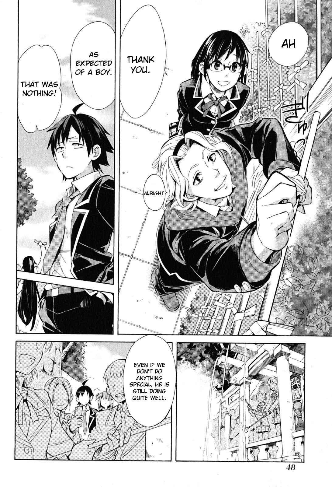 Page 46 Chapter 27 Yahari Ore no Seishun Love Come wa Machigatteiru.: Monologue