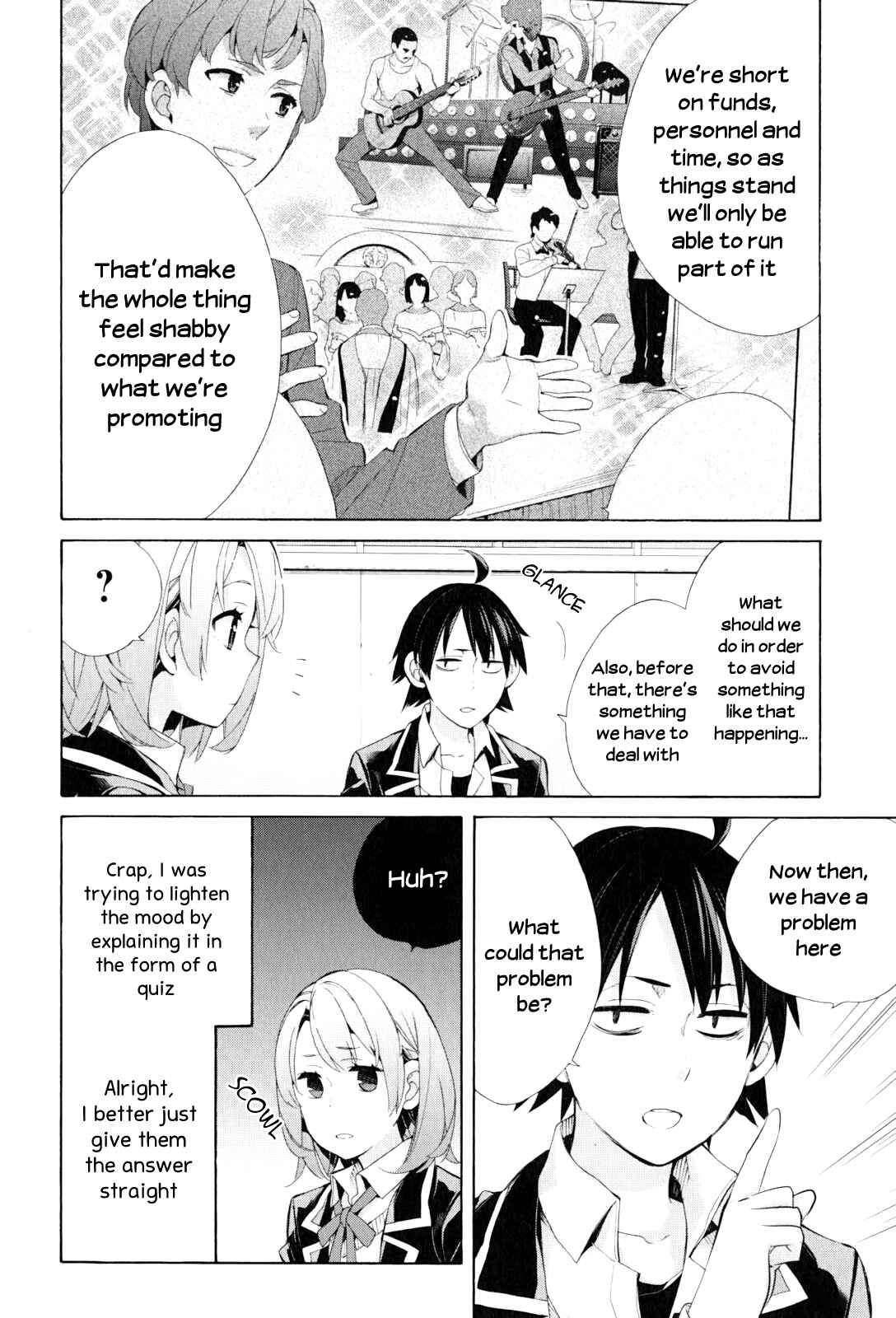 Page 18 Chapter 44 Yahari Ore no Seishun Love Come wa Machigatteiru.: Monologue
