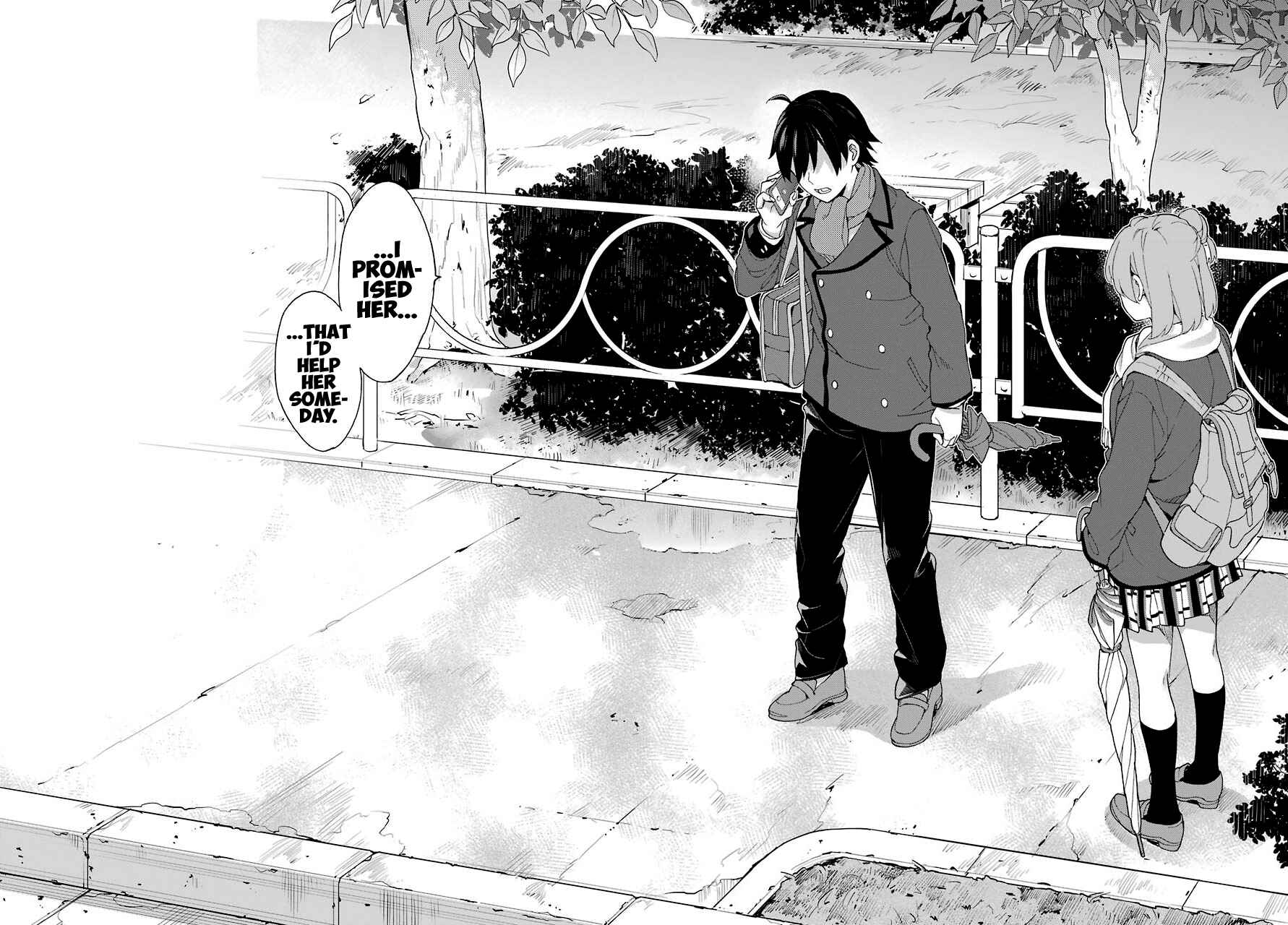 Page 26 Chapter 74 Yahari Ore no Seishun Love Come wa Machigatteiru.: Monologue