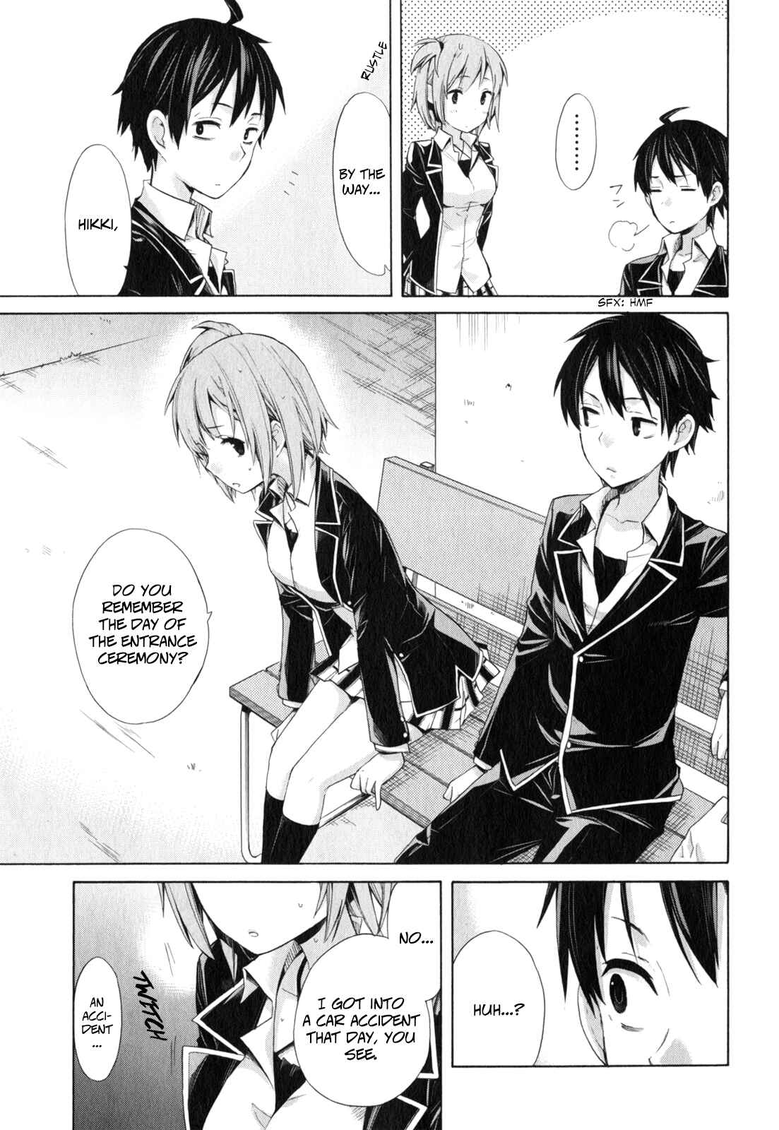 Page 11 Chapter 5 Yahari Ore no Seishun Love Come wa Machigatteiru.: Monologue