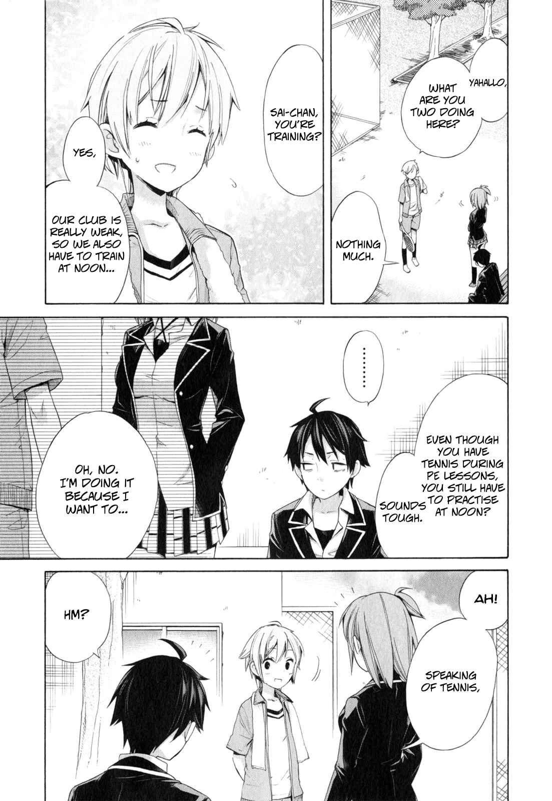 Page 15 Chapter 5 Yahari Ore no Seishun Love Come wa Machigatteiru.: Monologue