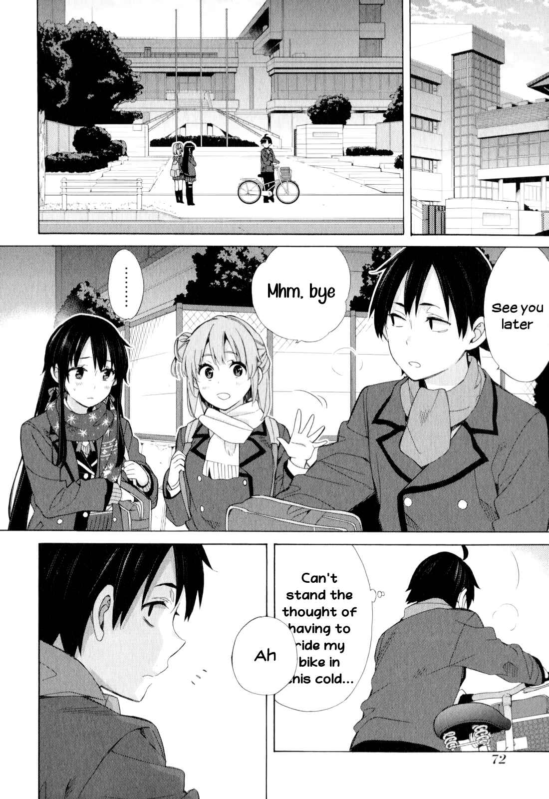 Page 10 Chapter 56 Yahari Ore no Seishun Love Come wa Machigatteiru.: Monologue