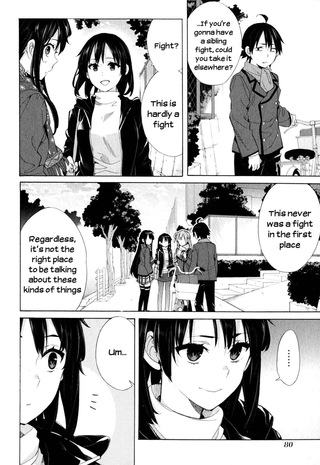 Page 18 Chapter 56 Yahari Ore no Seishun Love Come wa Machigatteiru.: Monologue