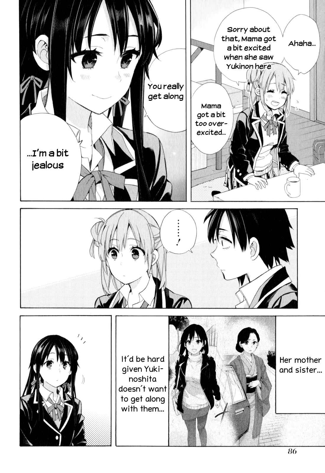 Page 24 Chapter 56 Yahari Ore no Seishun Love Come wa Machigatteiru.: Monologue