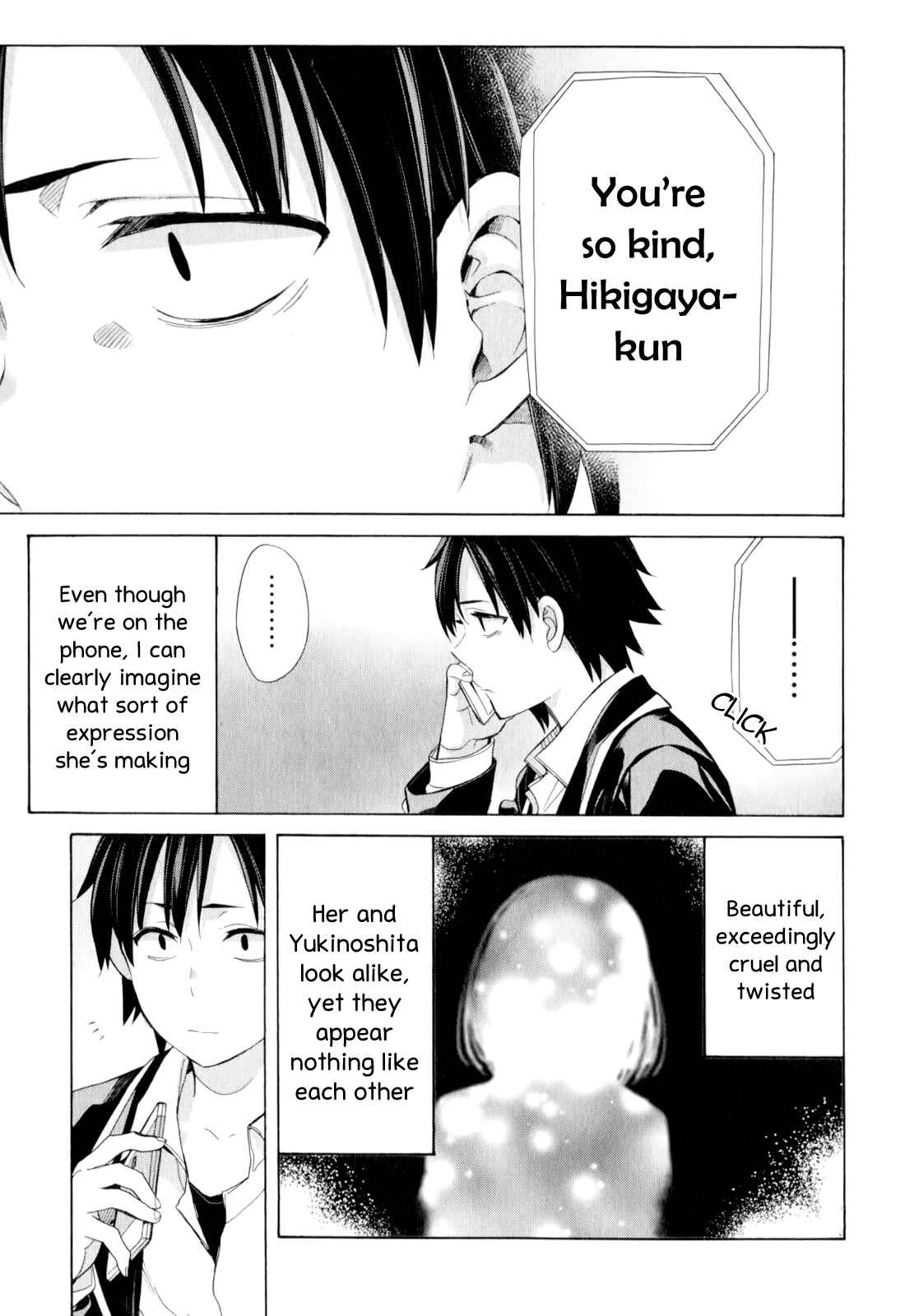 Page 29 Chapter 56 Yahari Ore no Seishun Love Come wa Machigatteiru.: Monologue