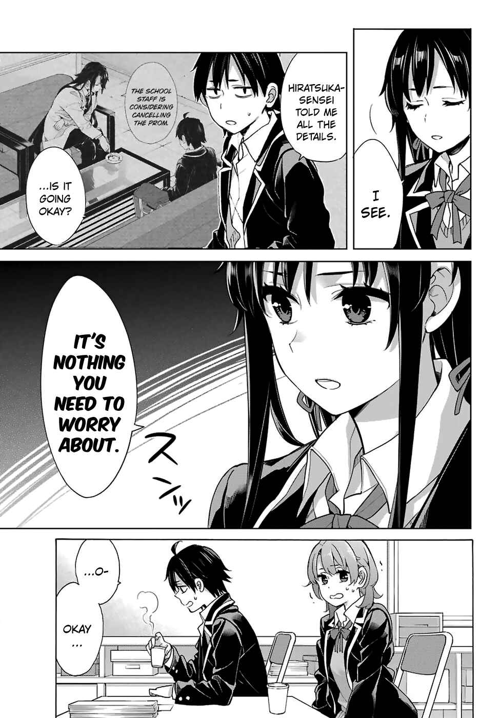 Page 23 Chapter 77 Yahari Ore no Seishun Love Come wa Machigatteiru.: Monologue