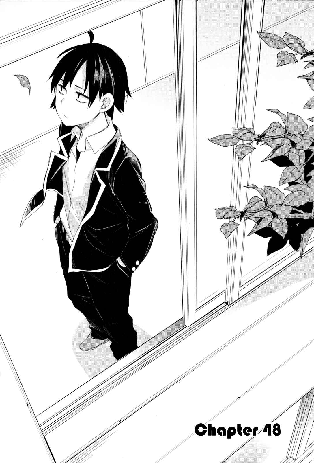 Page 1 Chapter 48 Yahari Ore no Seishun Love Come wa Machigatteiru.: Monologue