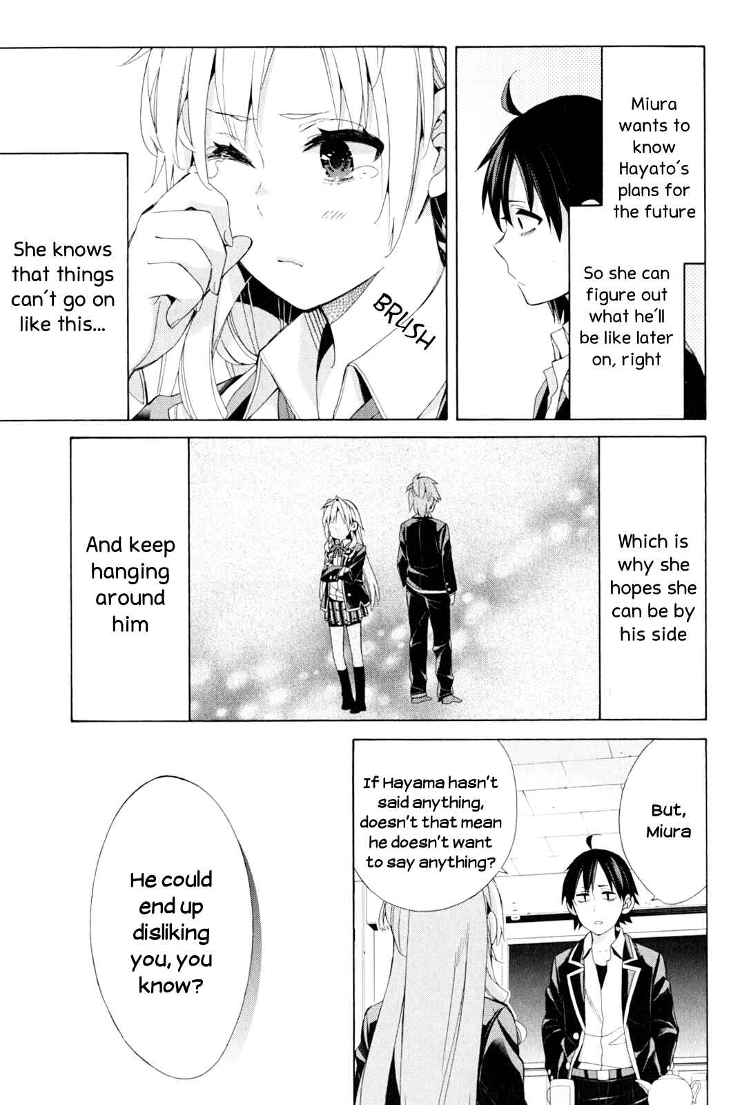 Page 25 Chapter 48 Yahari Ore no Seishun Love Come wa Machigatteiru.: Monologue