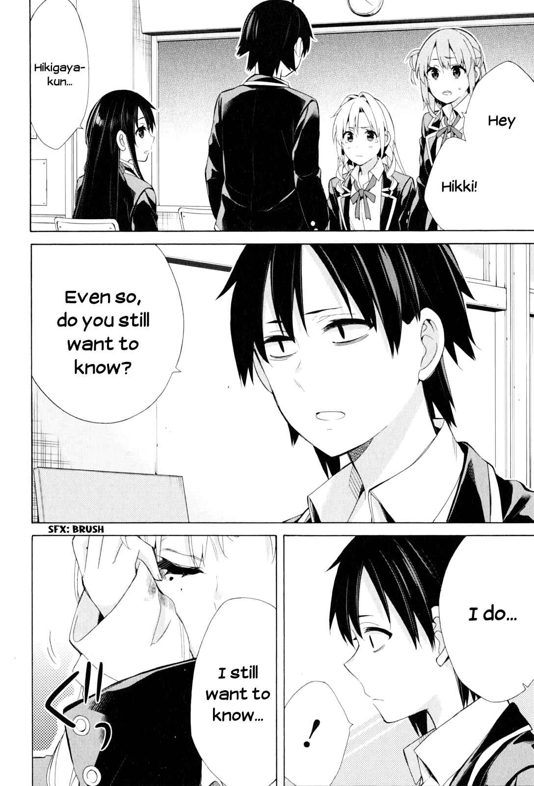 Page 26 Chapter 48 Yahari Ore no Seishun Love Come wa Machigatteiru.: Monologue