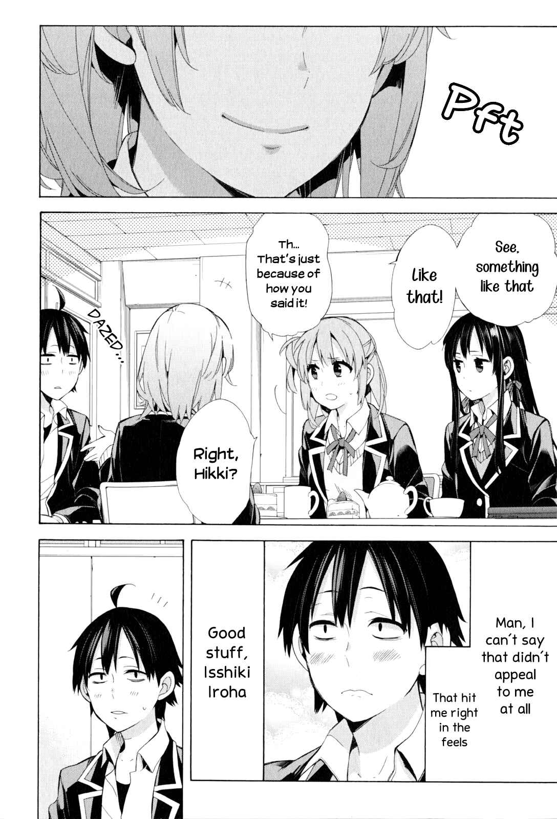 Page 8 Chapter 48 Yahari Ore no Seishun Love Come wa Machigatteiru.: Monologue