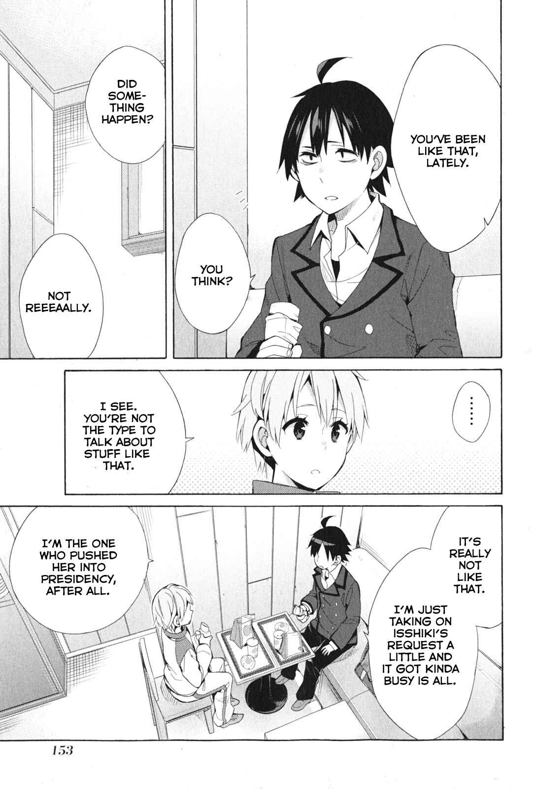 Page 24 Chapter 37 Yahari Ore no Seishun Love Come wa Machigatteiru.: Monologue