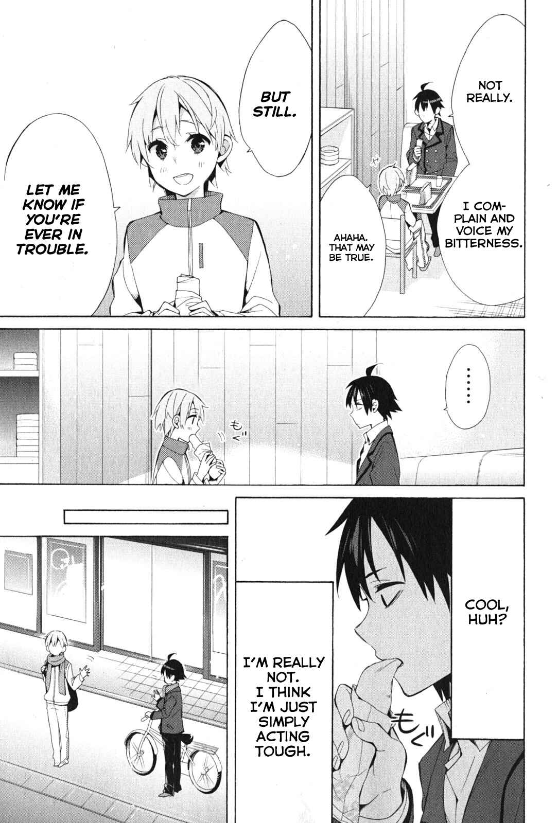 Page 26 Chapter 37 Yahari Ore no Seishun Love Come wa Machigatteiru.: Monologue