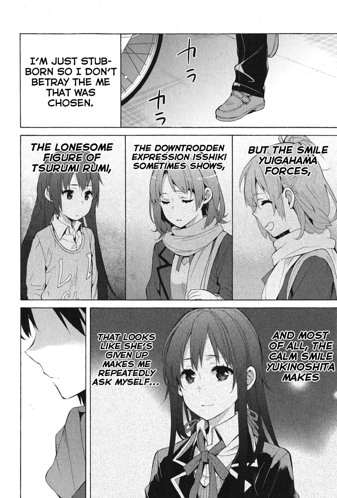 Page 27 Chapter 37 Yahari Ore no Seishun Love Come wa Machigatteiru.: Monologue