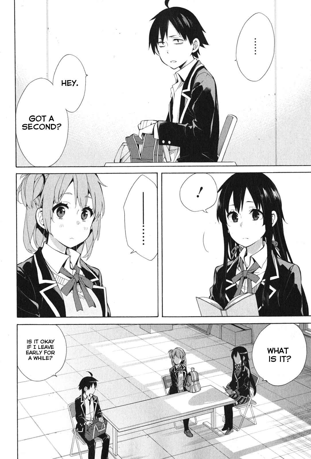 Page 3 Chapter 37 Yahari Ore no Seishun Love Come wa Machigatteiru.: Monologue