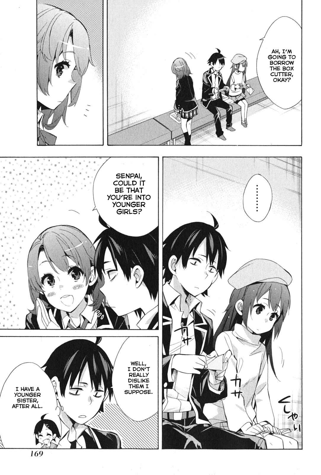 Page 40 Chapter 37 Yahari Ore no Seishun Love Come wa Machigatteiru.: Monologue
