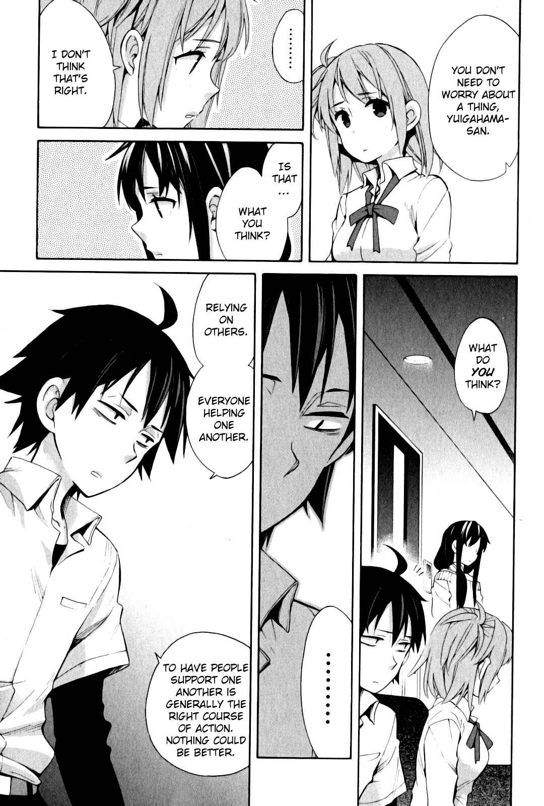 Page 13 Chapter 23 Yahari Ore no Seishun Love Come wa Machigatteiru.: Monologue