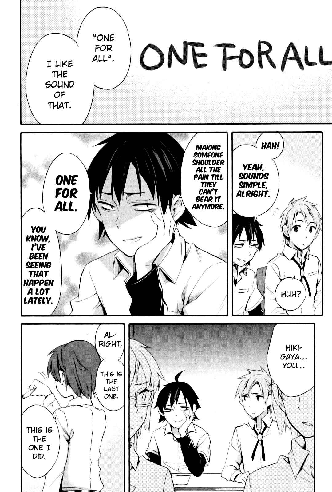 Page 24 Chapter 23 Yahari Ore no Seishun Love Come wa Machigatteiru.: Monologue