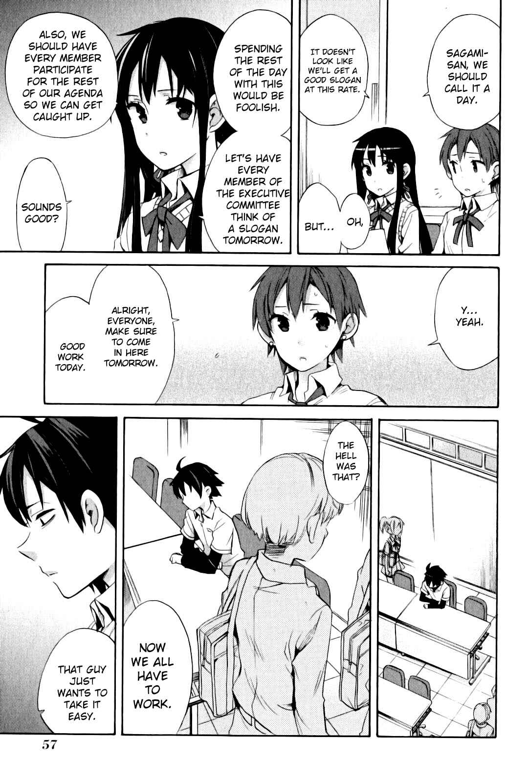 Page 31 Chapter 23 Yahari Ore no Seishun Love Come wa Machigatteiru.: Monologue