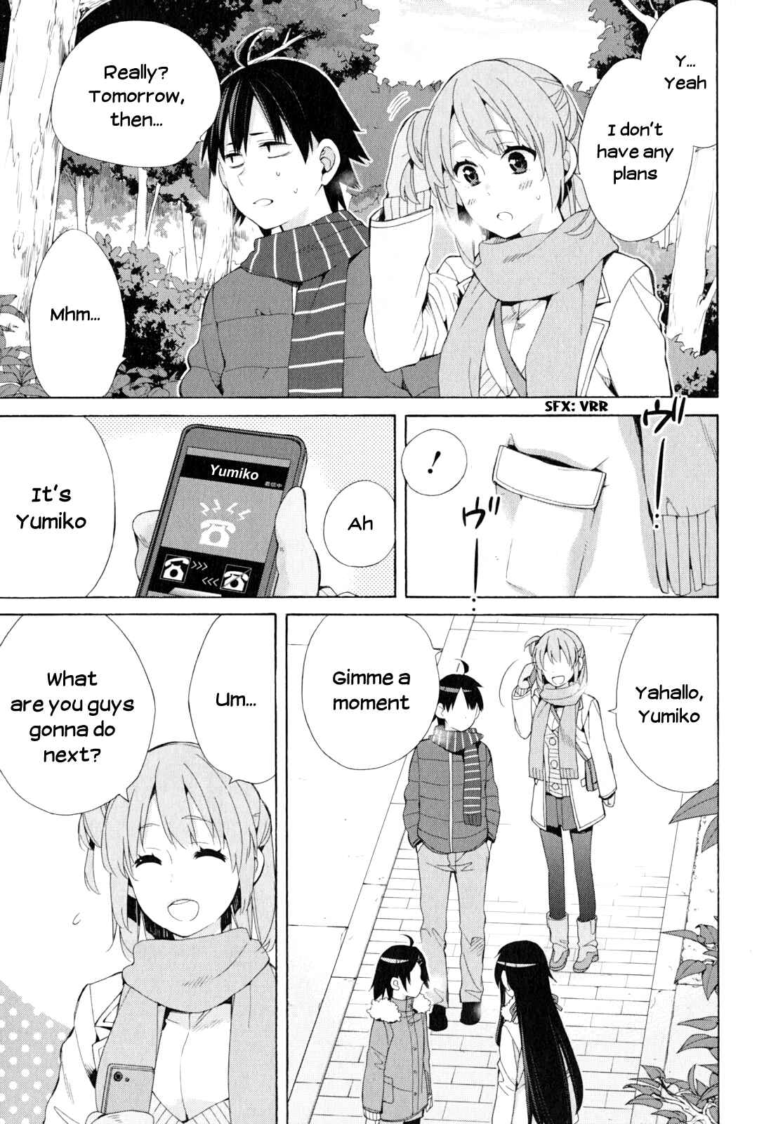 Page 7 Chapter 46 Yahari Ore no Seishun Love Come wa Machigatteiru.: Monologue