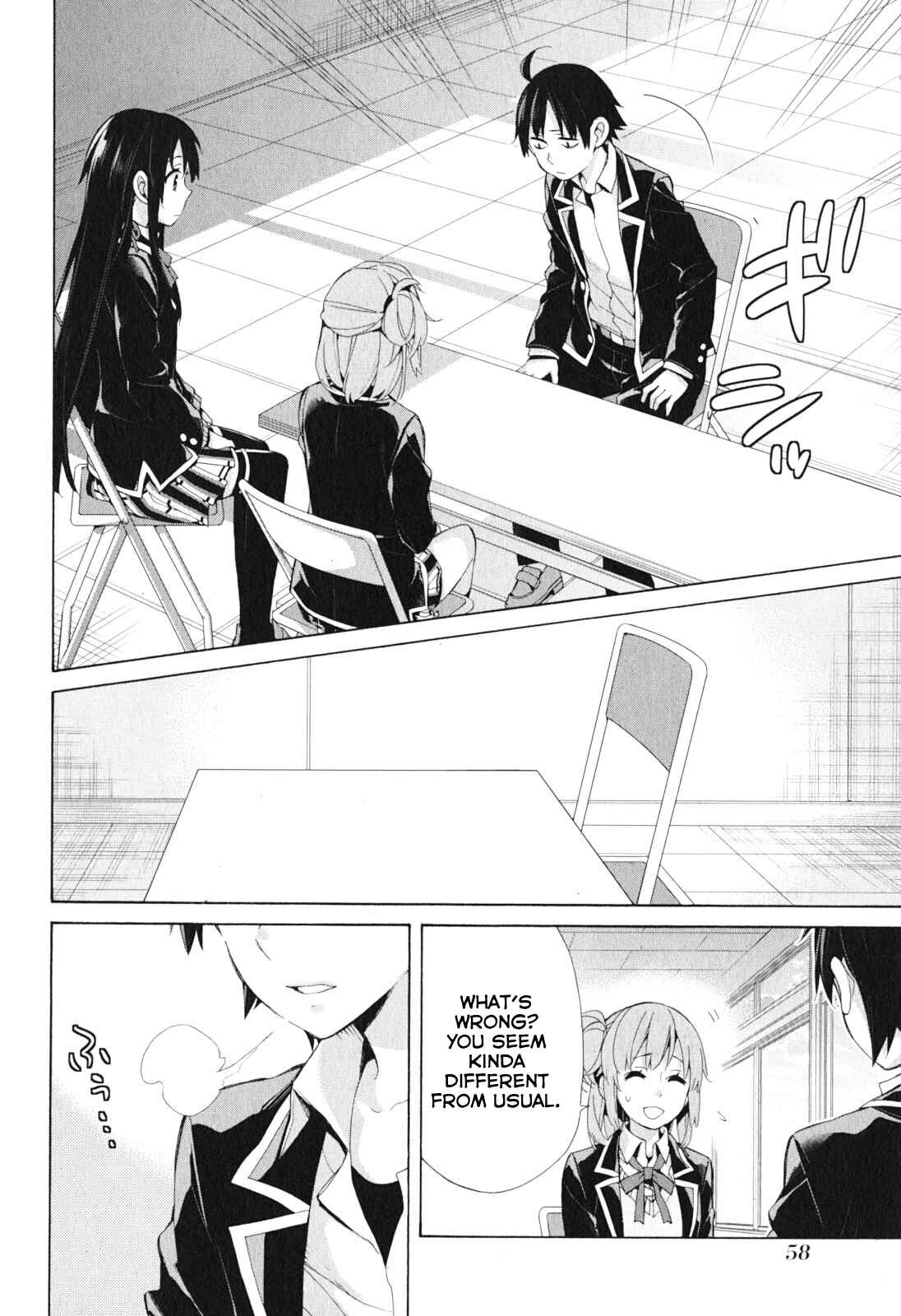 Page 10 Chapter 40 Yahari Ore no Seishun Love Come wa Machigatteiru.: Monologue